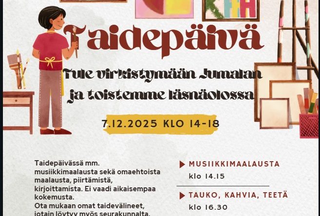 Taidepäivä – 4.12.2025 klo 14-18