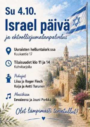 Israel-päivä 4.10.2026